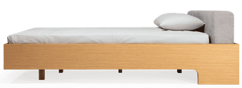 تخت خواب مینیمال روکش راش